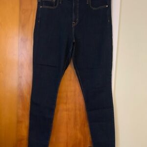 GAP Women's High Rise Dark Blue Jeans